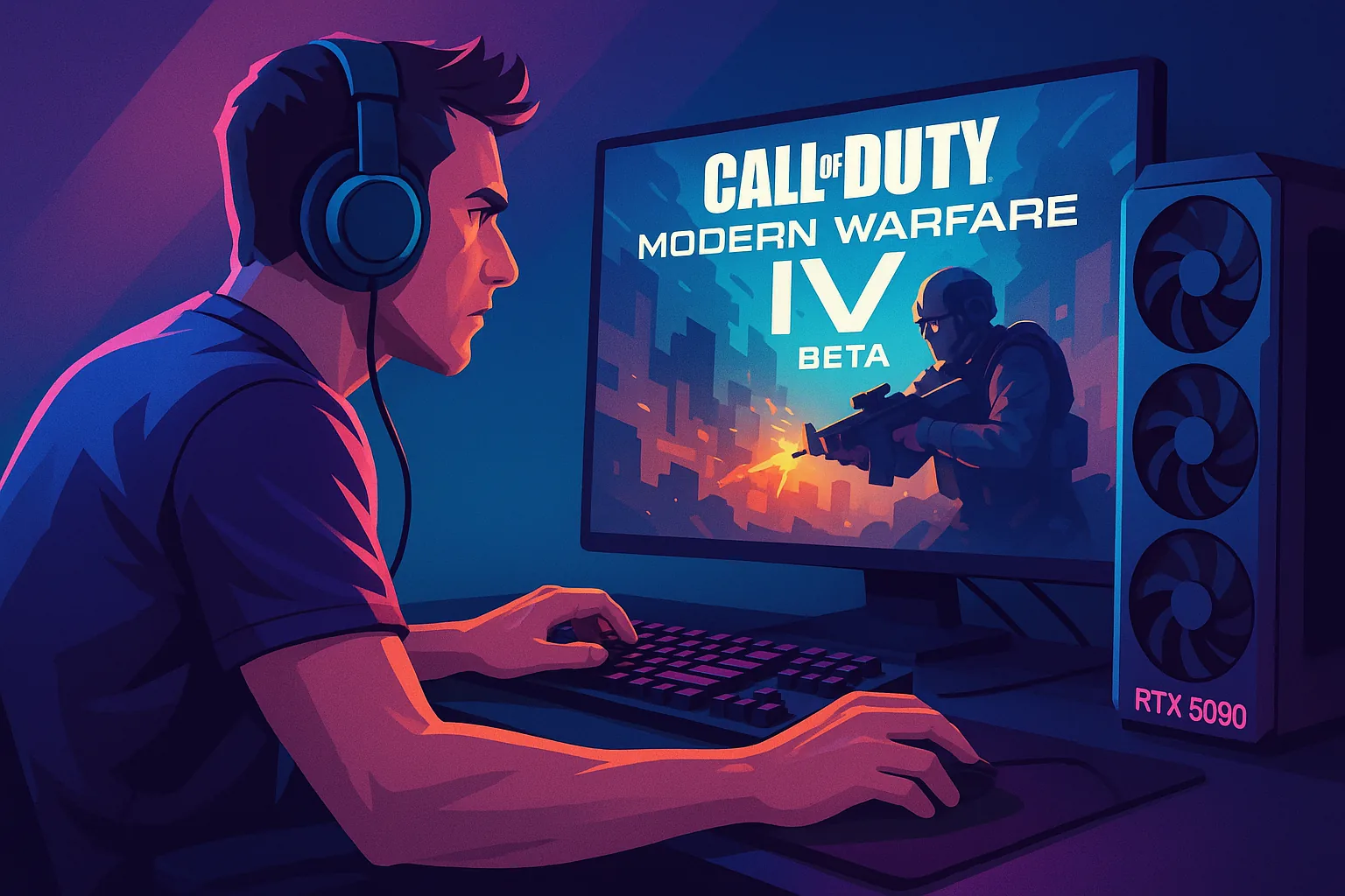 Call of Duty Modern Warfare 4 Beta Pushes RTX 5090 to the Limit
