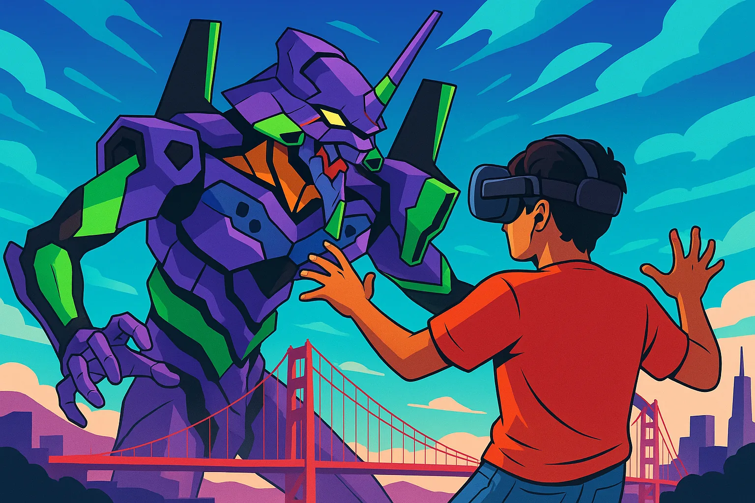 Evangelion VR Game Gets First Public Demo in San Francisco This Month