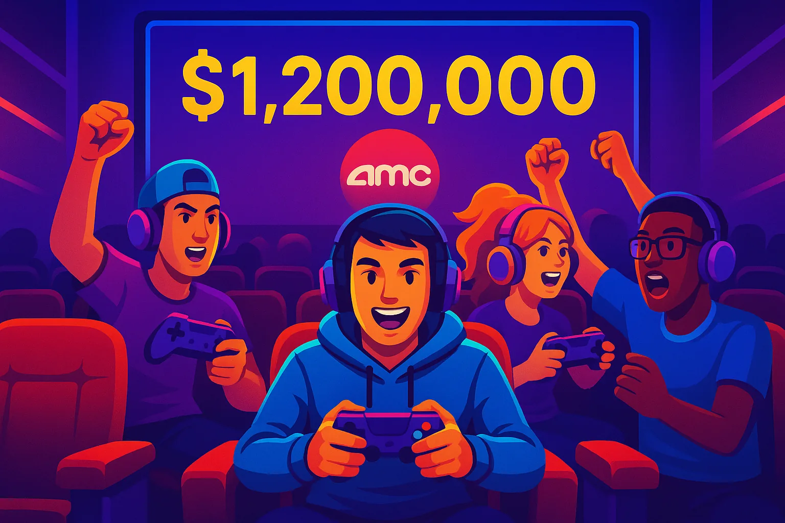 Gaming Tournament with $1.2M Prize Pool Coming to AMC Theaters