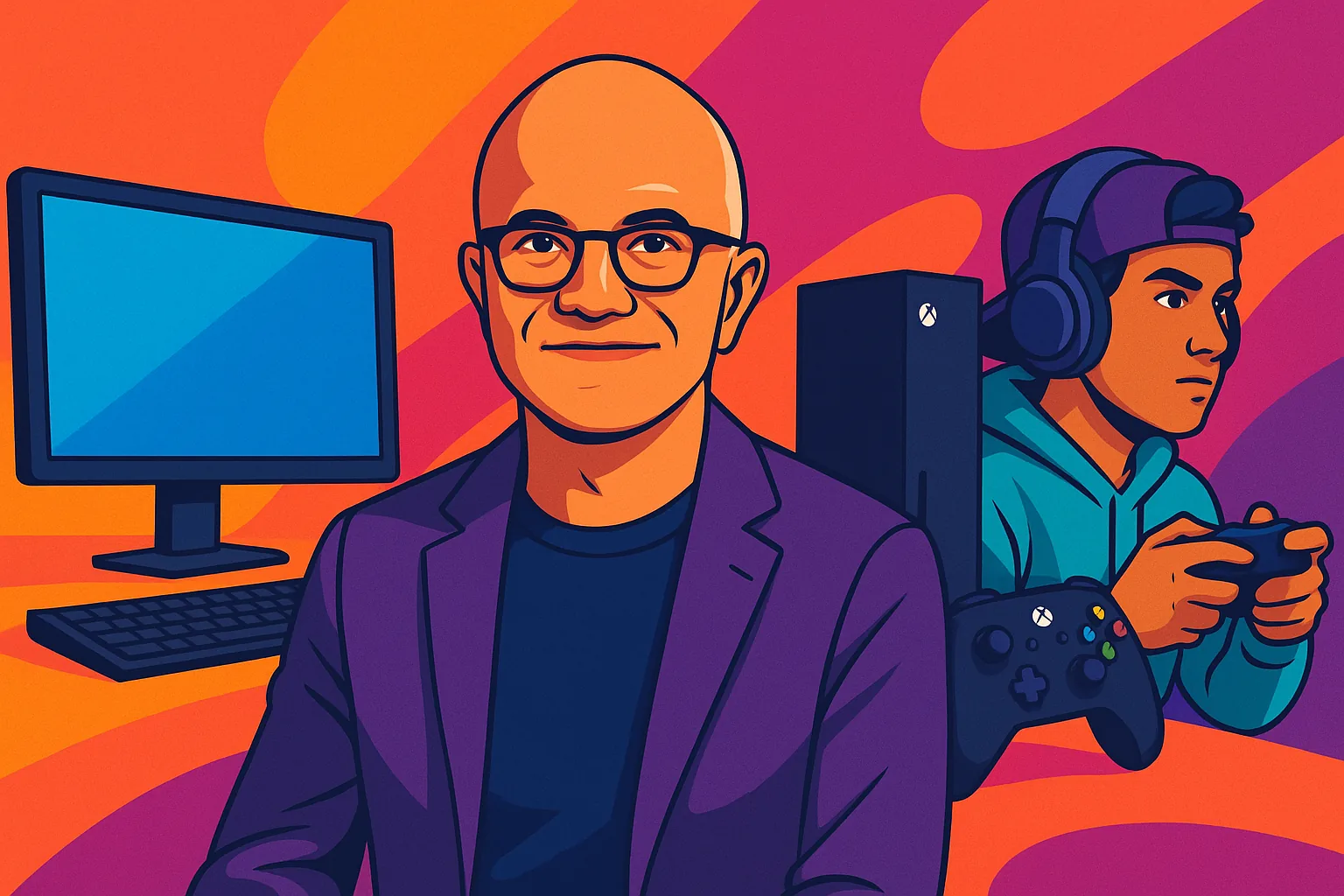 Microsoft CEO Reaffirms Xbox Focus on PC and Console Publishing