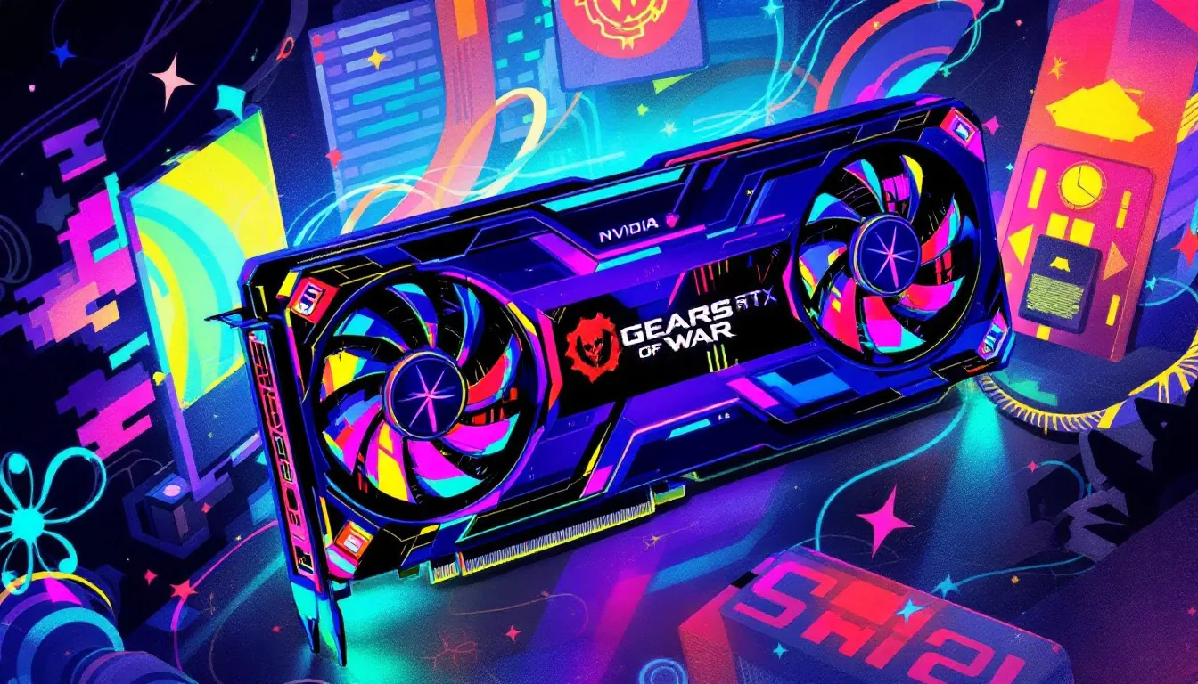 Nvidia is raffling a custom RTX 5080 for Gears of War: E-Day