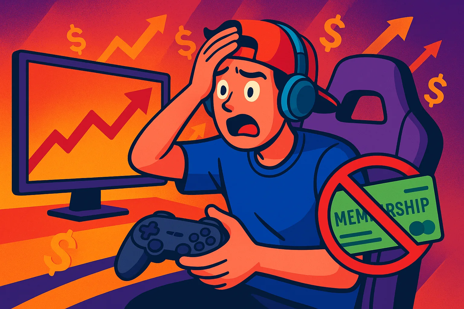 Rising Prices Push 40% of Gamers to Cancel Their Subscriptions